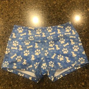 Savage Barbell booty shorts